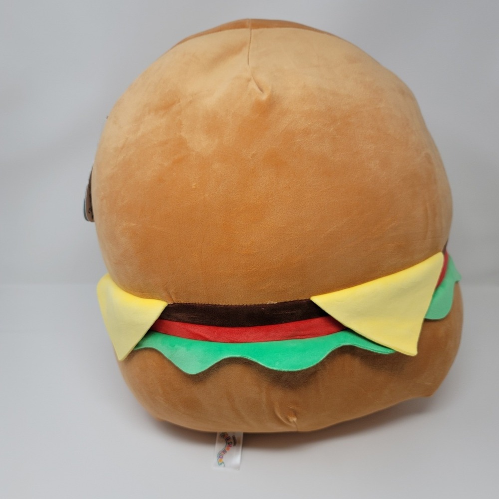 Squishmallows Carl The Cheeseburger 16" Soft Stuffed Plush Toy Gift Child Kids - Picture 3 of 10